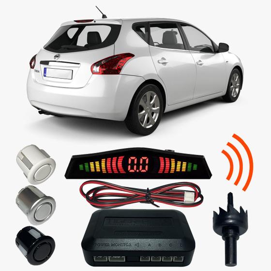 Imagem de Sensor Estacionamento Ré Tiida com Display 4 pontos