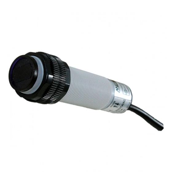 Imagem de Sensor Fotoelétrico Difuso P18D-10-ACB 90-250VCA 2 Fios NF SN10cm Metaltex