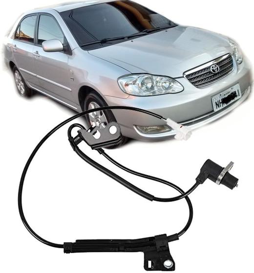 Imagem de Sensor Freio Abs Corolla e Fielder 2003 a 2008 Dianteiro Direito