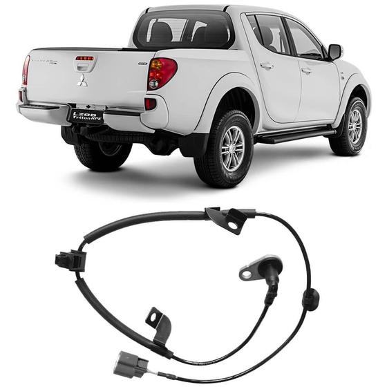 Imagem de Sensor Freio Abs Mitsubishi L200 Triton 2008 a 2018 Traseiro Passageiro Gauss GS2609