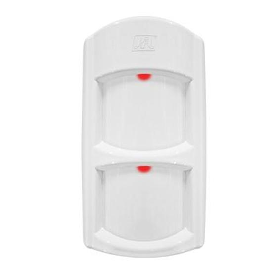 Imagem de Sensor Infravermelho Passivo Duplo Ird 640 30kg Com Fio Jfl.