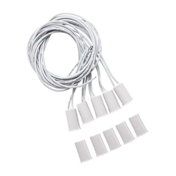 Imagem de Sensor Magnético Intelbras XAS Embutir C/ Fios 5un