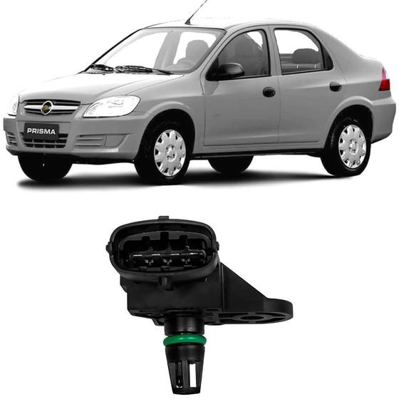 Imagem de Sensor Map Pressão Coletor Chevrolet Celta Prisma Montana 1.0 1.4 1.8 2004 a 2015 0261230245 Bosch