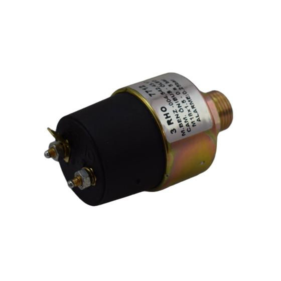Imagem de Sensor Mecanico Pressao Oleo MB Caminhao Onibus Rosca M18 X 1.5 Escala 0 A 5 Bar Alarme 0.25 Bar 0045424317Wk 36000400R