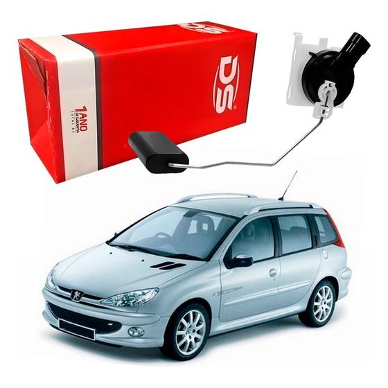 Imagem de Sensor Nivel Combustivel 206 Sw 1.4 1.6 Flex 2005 A 2009