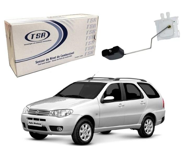 Imagem de Sensor nivel combustivel tsa fiat palio weekend 1.4 flex 1.8 flex 2005 a 2010