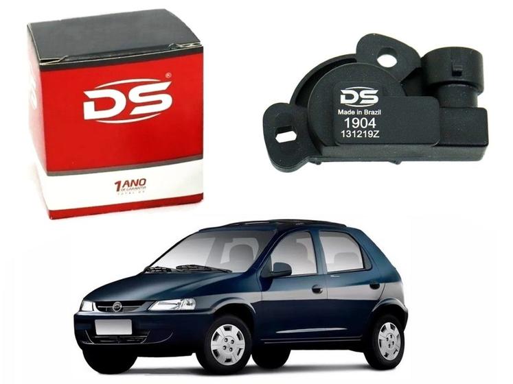 Imagem de Sensor posição borboleta tps ds chevrolet celta 1.0 gasolina 2000 a 2005