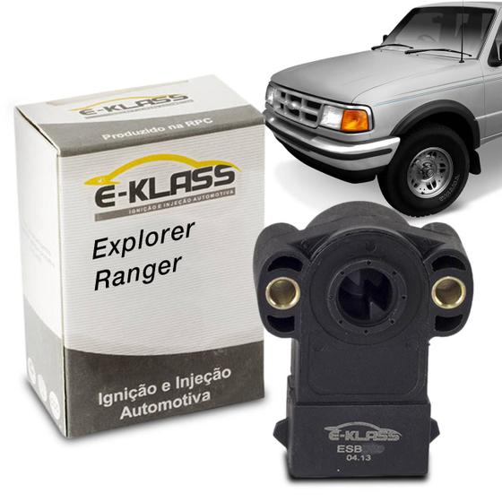 Imagem de Sensor Posição Borboleta TPS Ford Ranger 4.0 94 A 97 Explorer 4.0 90 A 98 Vetor ESB989BA