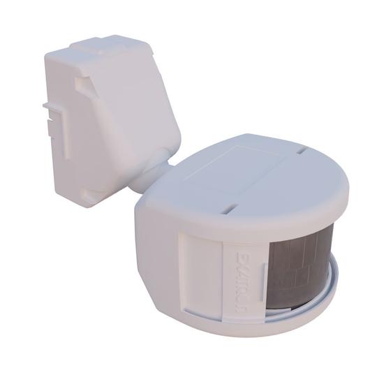 Imagem de Sensor presenca frontal 180, microcontrolado externo branco