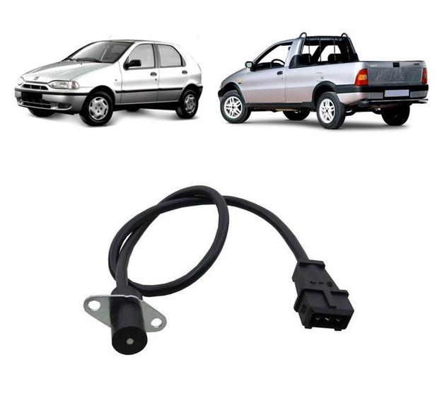 Imagem de Sensor Rotacao Fiat Uno/fiorino/palio/siena/strada 1.0/1.5 1996 Ate 2004 3 Pinos Delphi