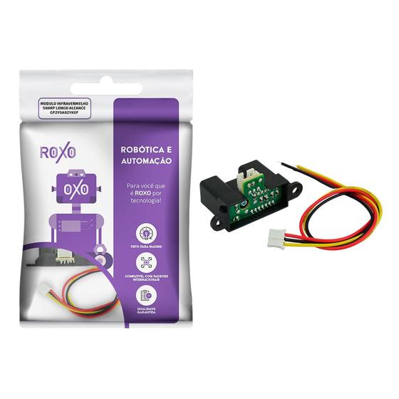 Imagem de Sensor Sharp Gp2y0a02yk0f Infravermelho De Longo Alcance - RoXo