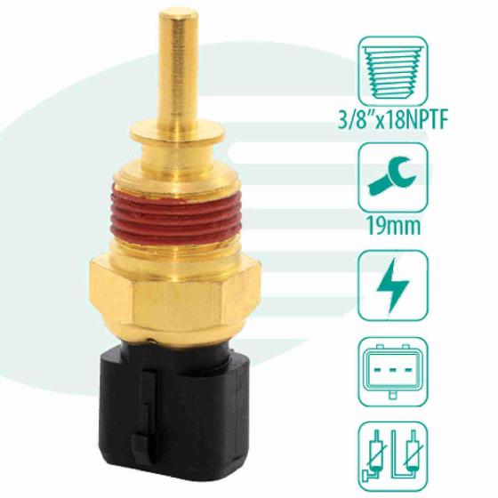 Imagem de Sensor Temperatura Agua Hb20 1.0 16/Picanto/Bongo Ig201.0868