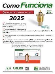 Imagem de Sensor temperatura painel gm opala 2.5 4.1 1969 a 1992 caravan 2.5 4.1 1975 a 1992 d10 3.9 1985 d20 