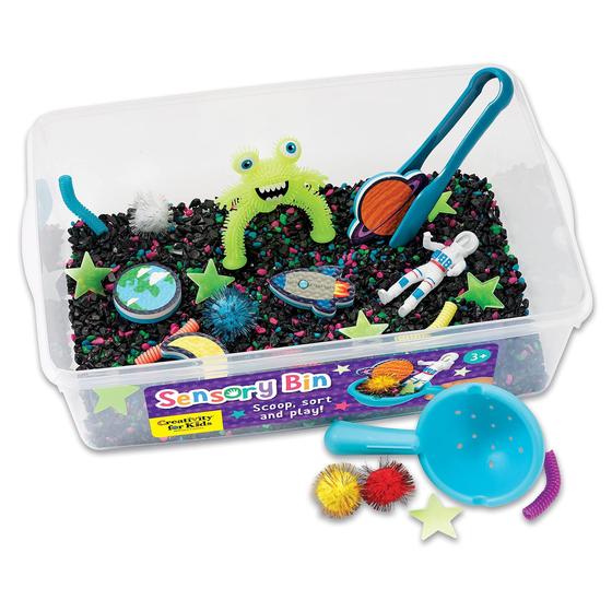 Imagem de Sensory Bin Creativity for Kids Outer Space Toys de 3 a 5 anos ou mais