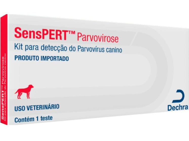 Imagem de Senspert Parvovirose Cães 1 Test. - Dechra