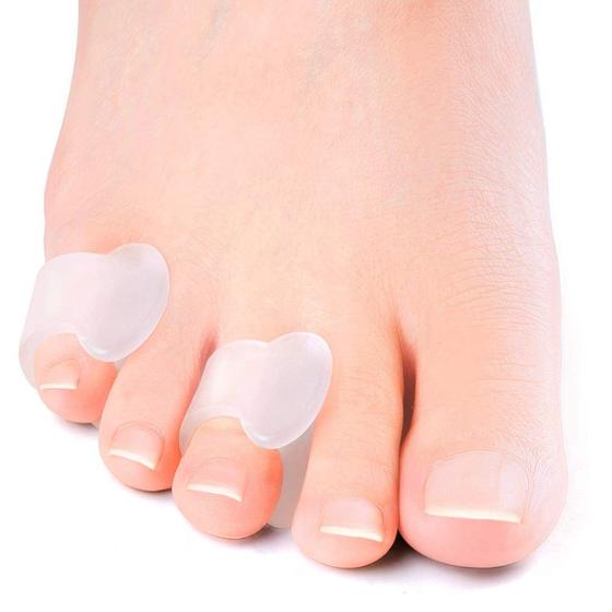 Imagem de Separador de dedos em gel Welnove Pinky Toe Spacers (pacote com 12)