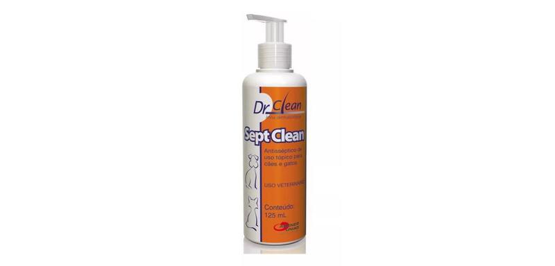 Imagem de Sept Clean Antisséptico Agener Para Cães e Gatos 125ML