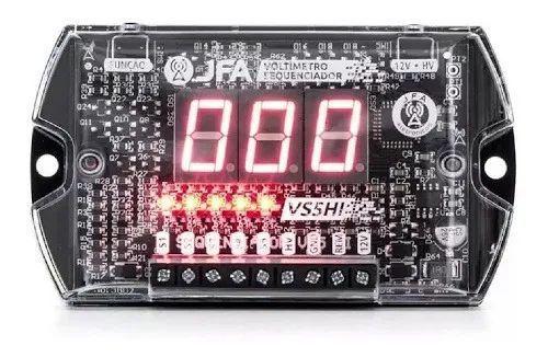 Imagem de Sequenciador Voltimetro Medidor Bateria Digital Jfa Vs5 Hi