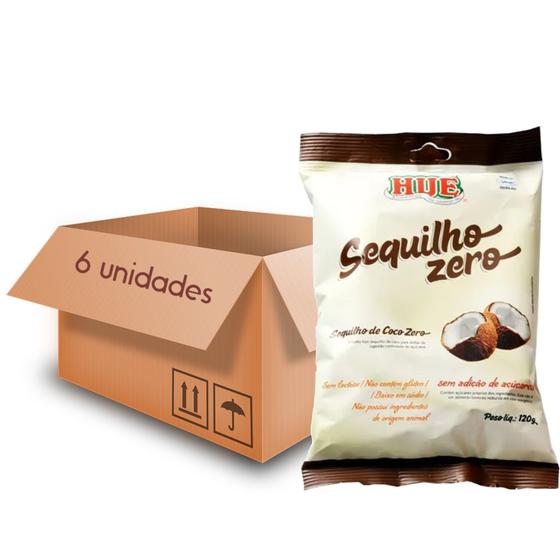 Imagem de Sequilho de Coco Zero HUÉ 120g (6 pacotes)