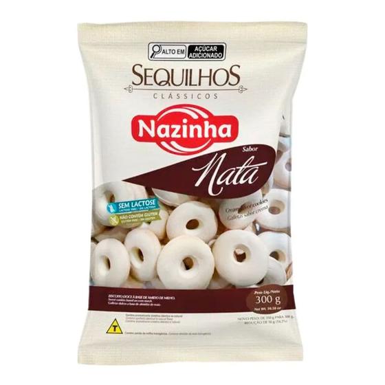 Imagem de Sequilhos Clássico Sabor Nata Nazinha 300g