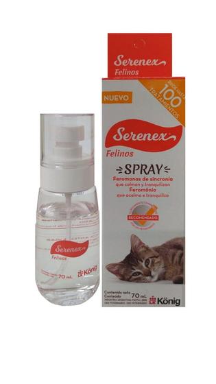 Imagem de Serenex Spray 70ml P/ Gatos - Konig