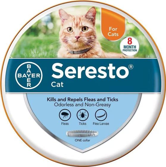 Seresto Gato Pulga e Carrapato Coleira Menor preço em Seresto Gato Pulga e Carrapato Coleira