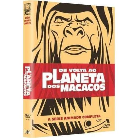 Serie Animada De Volta Ao Dos Macacos 3 Dvd's one Minissérie e Séries de TV