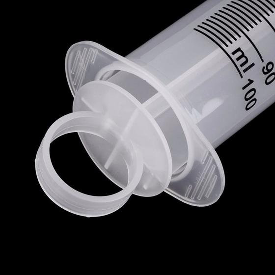 Imagem de Seringa 100ml Bico Conector P Pressurizar Cartuchos Profissional