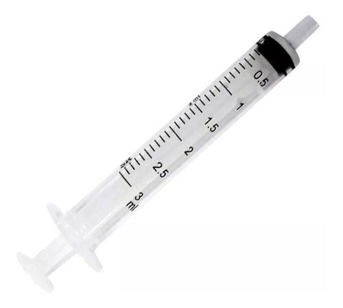 Imagem de Seringa 3ml Luer Slip SR Descartável Caixa Com 50 Unidades