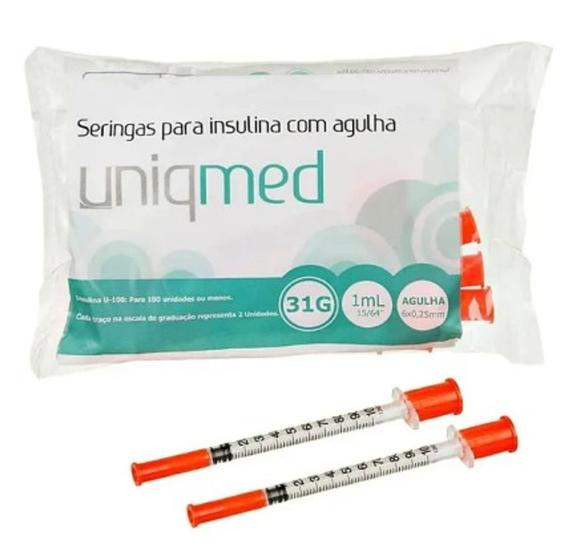 Imagem de Seringa botox 1ml x 6mm Uniqmed