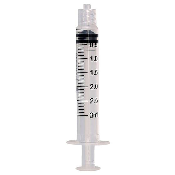 Imagem de Seringa Hipodérmica Descarpack - 3ml - Luer Lock - Sem Agulha - Unidade