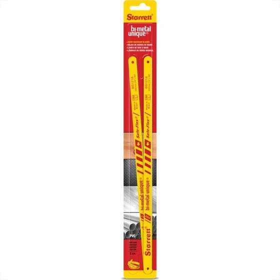 Imagem de Serra Aco Bimetalico Unique Starrett 32D Com 2 Pecas  Kbs1232-2 - Kit C/10