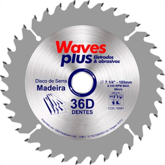 Imagem de Serra Circ.Widea Waves Plus 7.1/4X36X20