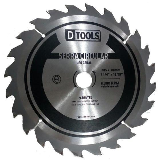 Imagem de Serra Circular 7'' 1/4 24D  Dtools TH5188