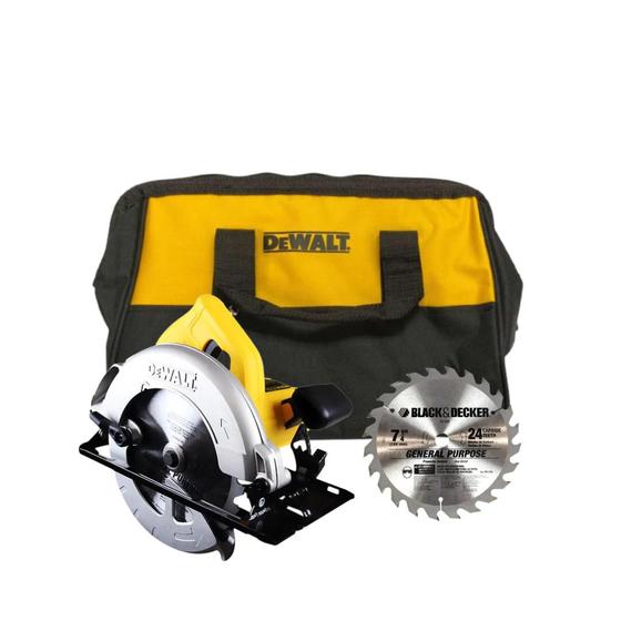 Imagem de Serra Circular dwe560 110v Dewalt Bolsa e Serra