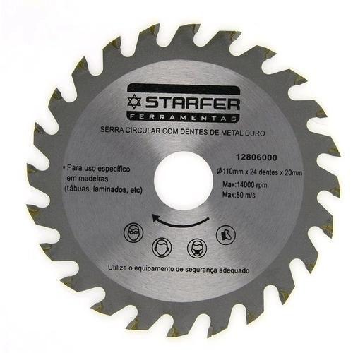 Serra Circular Widea 24 dentes Starfer 12806000 Menor preço em Serra Circular Widea 24 dentes Starfer 12806000