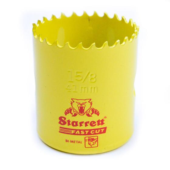 Imagem de Serra Copo Bi-Metal Fast Cut Starrett De 41 Mm (1.5/8") FCH0158-G