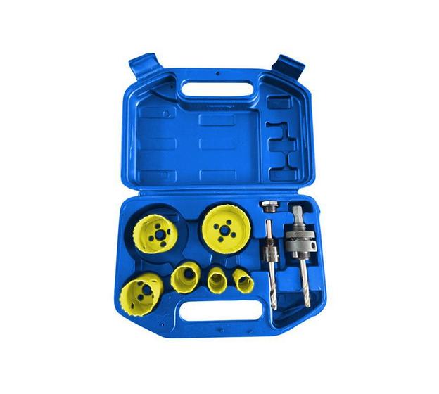 Serra Copo Bimetal Kit Com 9 Peças E Maleta Menor preço em Serra Copo Bimetal Kit Com 9 Peças E Maleta