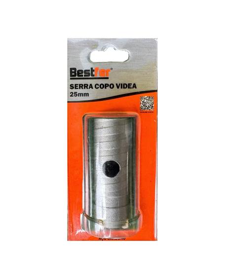 Serra Copo De Videa 25MM Aço Carbono Menor preço em Serra Copo De Videa 25MM Aço Carbono