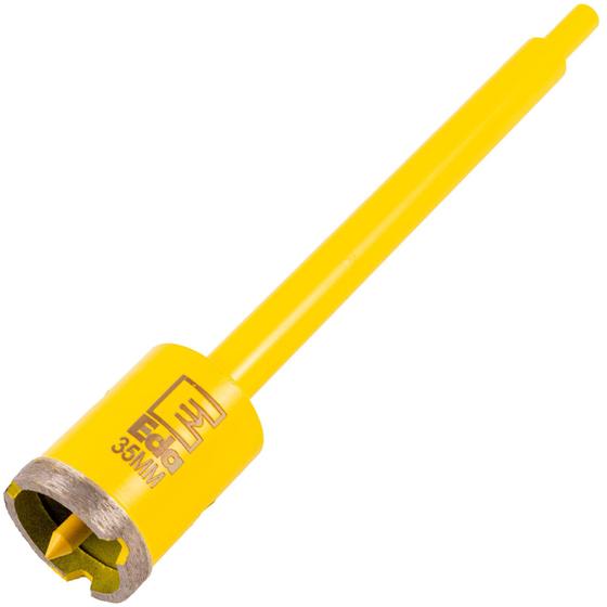 Imagem de Serra Copo Diamantada 35mm com Haste Pino Guia Profissional