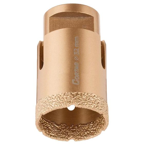Serra Copo Diamantada P/ Esmerilhadeira Lixadeira Cortag 32mm Imagem de Serra Copo Diamantada P/ Esmerilhadeira Lixadeira Cortag 32mm