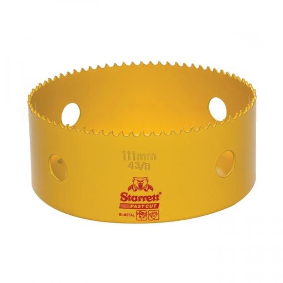 Imagem de Serra Copo Fast Cut 4.3/8 111Mm - Starrett
