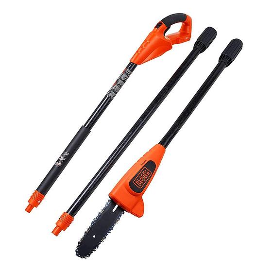Imagem de Serra de Poda BLACK+DECKER 20V Max - Sem Fio, 14 Pés com Extensão (LPP120B)