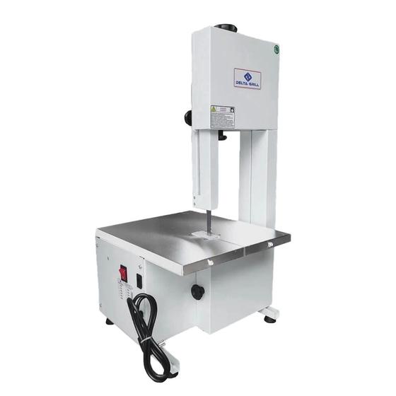 Serra Fita De Bancada Para Osso Carne Açougue 1/3Cv Bivolt Delta Grill