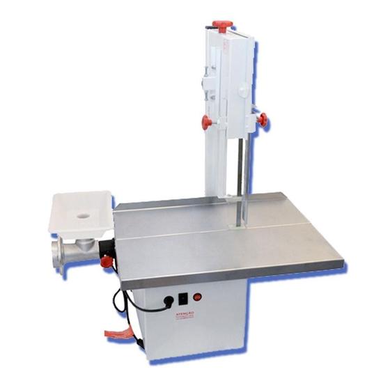 Serra Fita Inox Com Moedor De Carne Profissional Bigolar Menor preço em Serra Fita Inox Com Moedor De Carne Profissional Bigolar