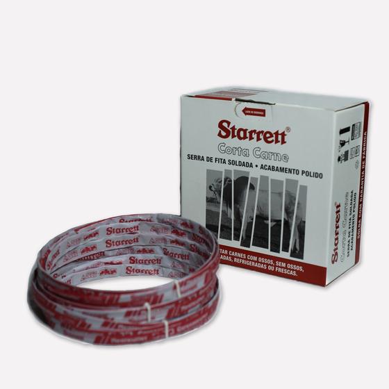 Serra Fita para carne e Osso de Inox C/ 2,80 M - Starrett Imagem de Serra Fita para carne e Osso de Inox C/ 2,80 M