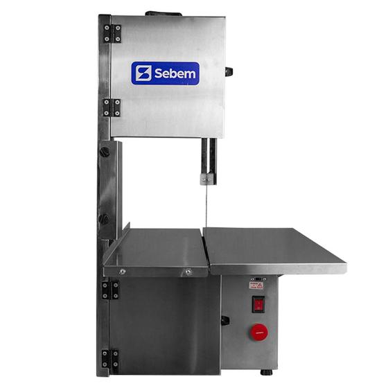 Imagem de Serra Fita para Carne e Ossos Total Inox com Moedor 3 em 1 - Sebem