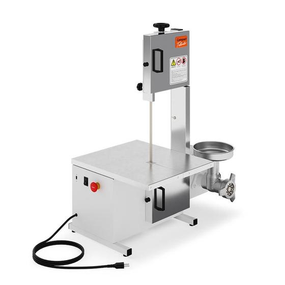 Imagem de Serra Fita Semi Inox 1/2 CV com Moedor SF18SIMFP Tostando