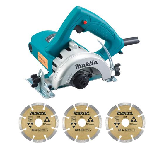 Serra Mármore 1450w 4100nh2 com 3 Disco Makita Menor preço em Serra Mármore 1450w 4100nh2 com 3 Disco Makita