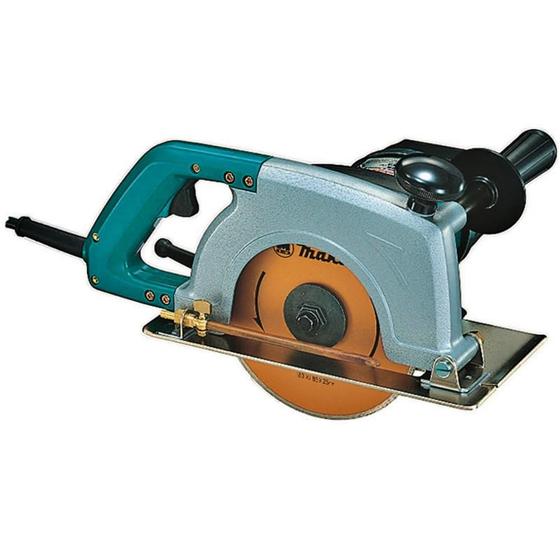 Imagem de Serra Mármore 180mm 7-1/8'' 1400W 5000RPM Industrial com Rebolo Mangueira Punho  4107R 220V Makita